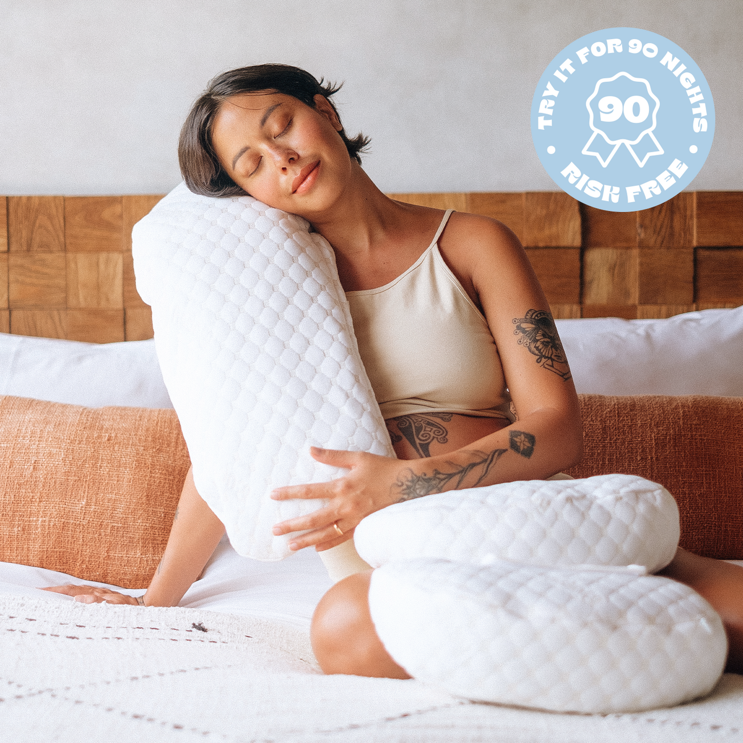 Bupsy's Ultimate Relaxed Sleep Bundle | Maternity Pillow + Full Body Attachment